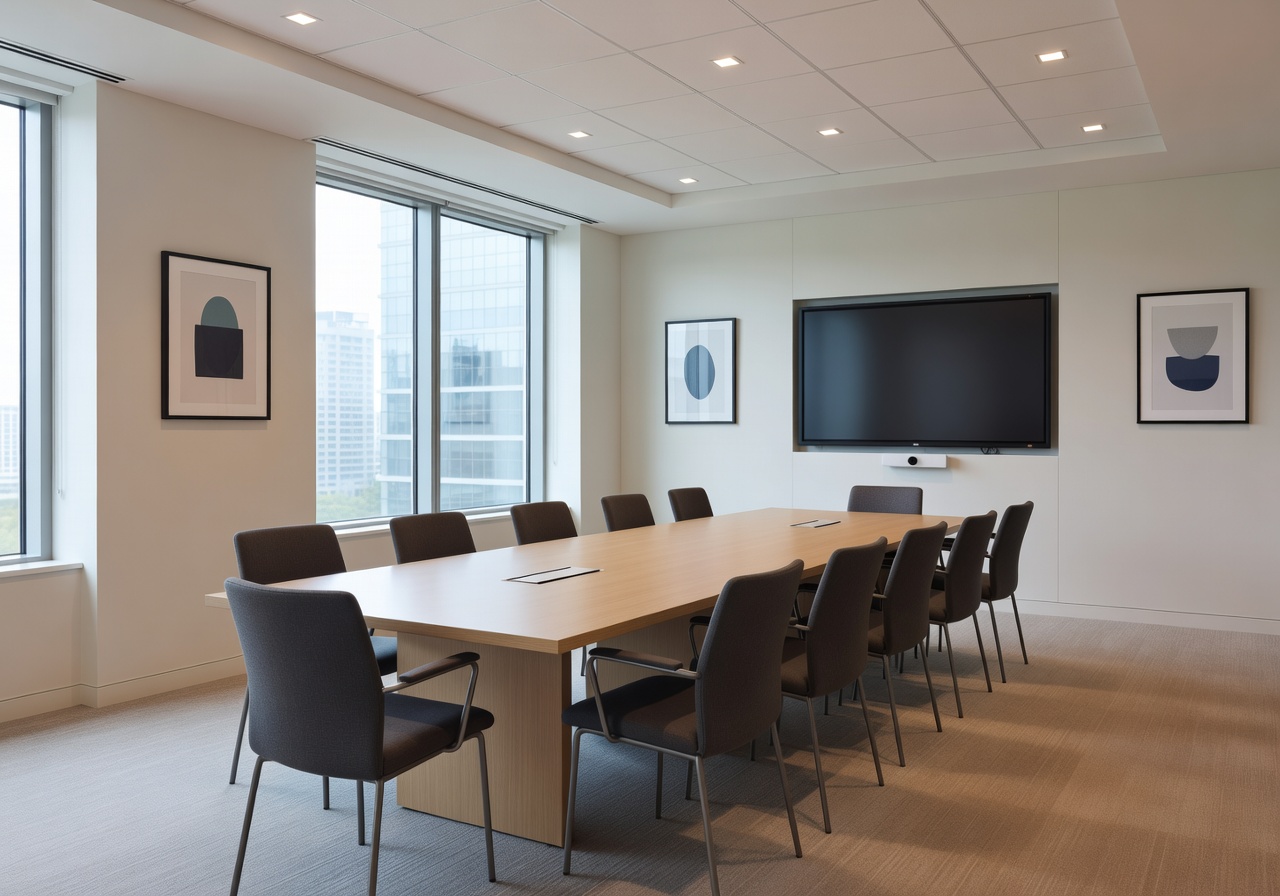 Clarion Hotel modern corporate meeting space